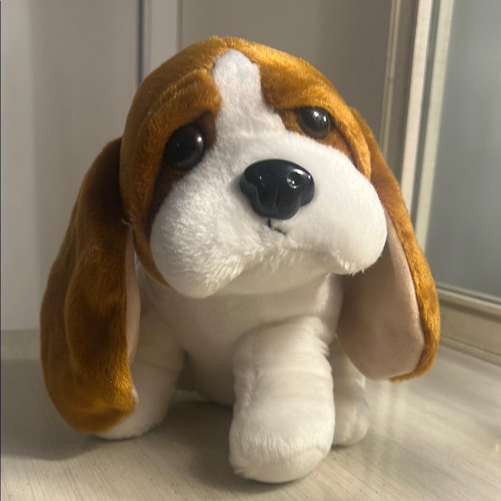 Adorable Plush Dog Toy
